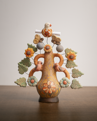 Árbol de la vida pintado a mano
