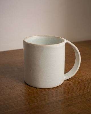 Taza large blanca mate